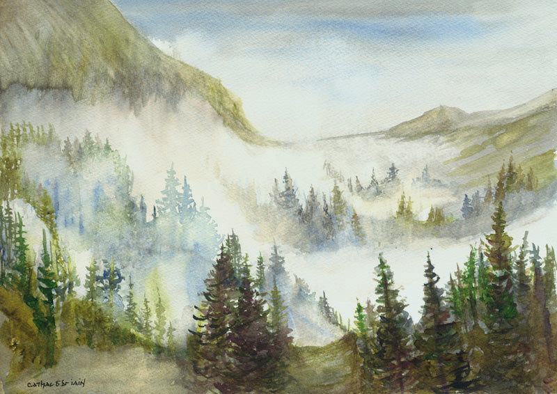 Glendalough (Fine Art Print) Framed