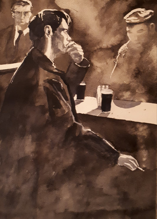 Dublin Pub, 1950 (SOLD)