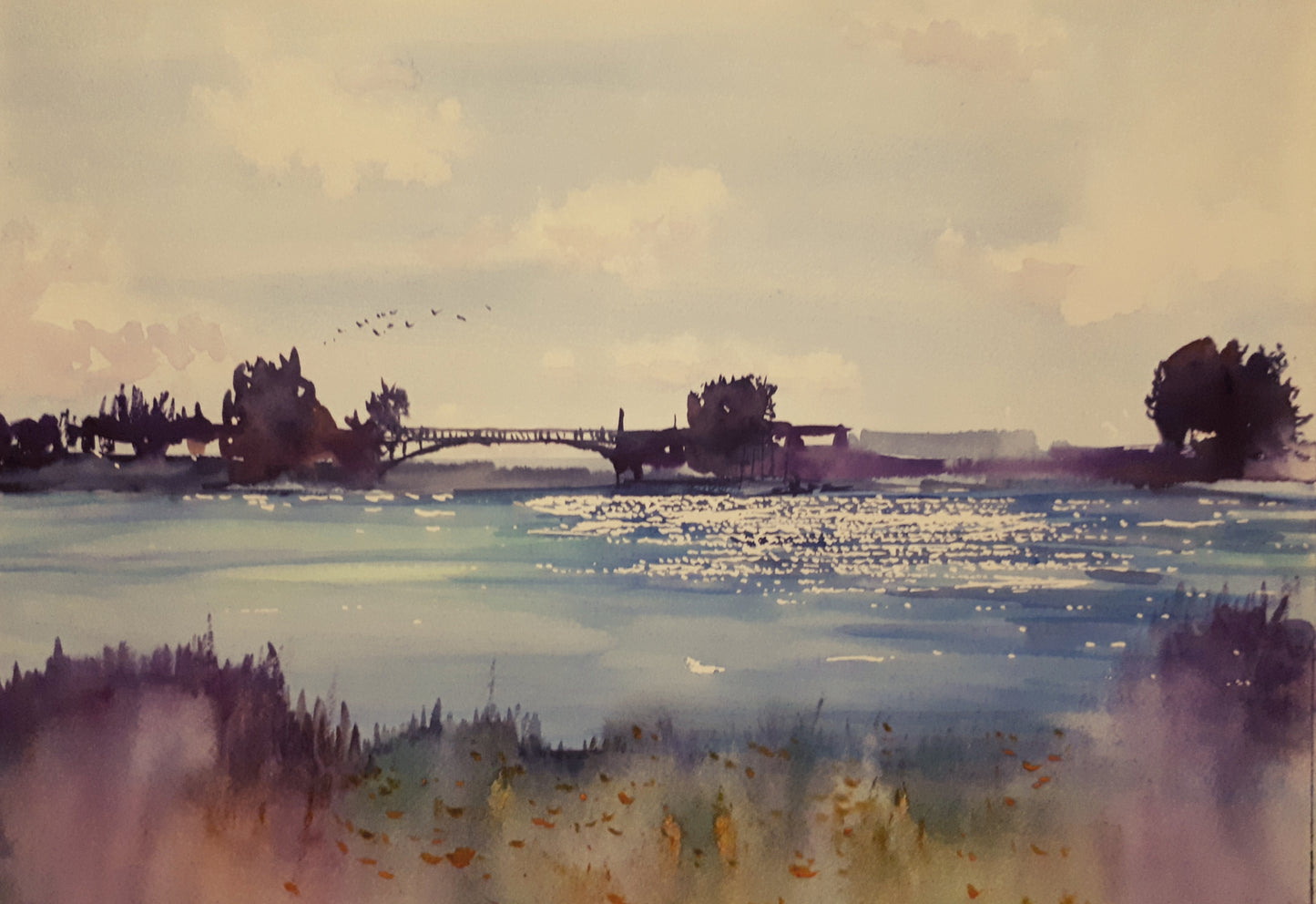 By the River