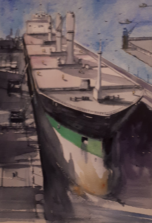 Ship Dry Docked