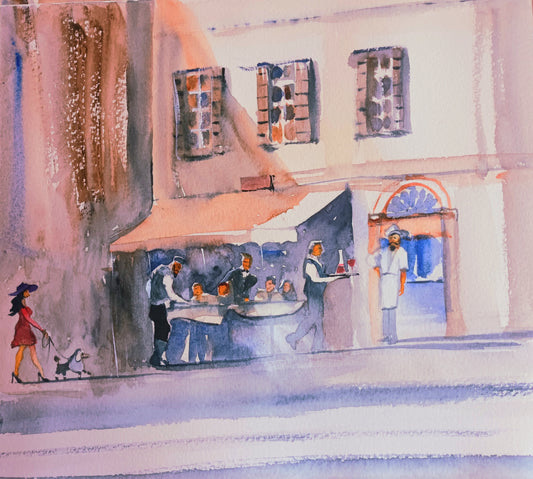 Venice Café Scene