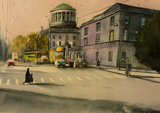 The Four Courts. Dublin
