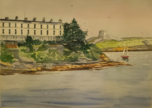 Sorrento Terrace and Dalkey Island