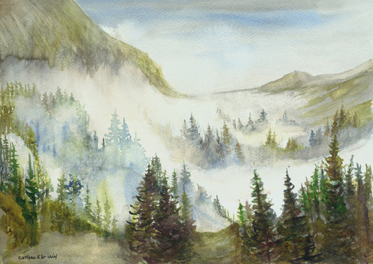 Glendalough (Fine Art Print) Framed